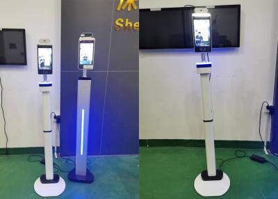 Κίνα 8» 10» LCD οθόνης MIPS ασφαλή temp συστημάτων ελέγχου προσπέλασης αναγνώρισης προσώπου ανιχνευτών διοικητικού λογισμικού θερμικά. περίπτερο προς πώληση