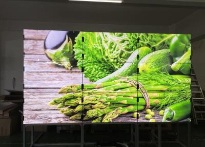 Κίνα Τοποθετήστε το LG ίντσας 500nits 250W 55 που ο τηλεοπτικός τοίχος τοίχων TV τοποθέτησε Bezel 1.8mm προς πώληση