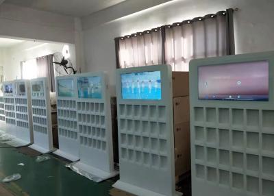 China Whitel-Farbe Handels-LCD Anzeigen-digitale Beschilderung mit WiFi-Boden-Stellungs-digitaler Beschilderung annoncierend zu verkaufen