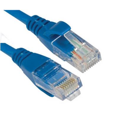 China Indoor Copper Patch Cables , Utp Cat5e Patch Cable Snagless Boot Patch Cord for sale
