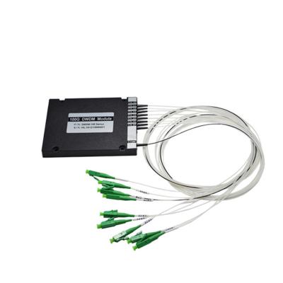 China High Stability Cwdm Passive Multiplexer 100GHz Dense FC SC LC ST In Out Connector for sale