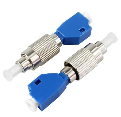 China FC LC adapter fiber optic, FC male to LC female Hybrid optic fiber adapter,Hybrid Bulkhead connector adapter for sale
