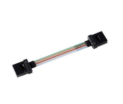 China MT-MT Ferrule Optical Fiber Patch Cord 8F/12F MPO Ferrule With Bare Ribbon Fiber Jumper for sale