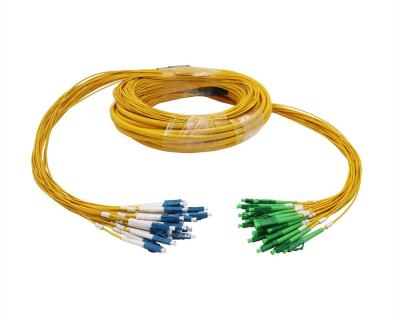 China High Density Pre Terminated Fibre Cable 24 To 144 FO With LC/UPC LC/APC Connector for sale