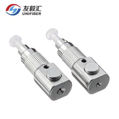 China Adaptador ótico da fibra do conector 250um do ST do metal FC LC à venda