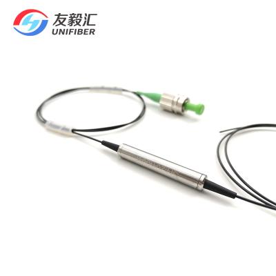 China Isolador ótico de manutenção 900um FC APC 1550nm da fibra da polarização à venda