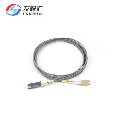 China OFNP VF45 LC Fiber Optic Patch Cord 3m Multimode Duplex for sale