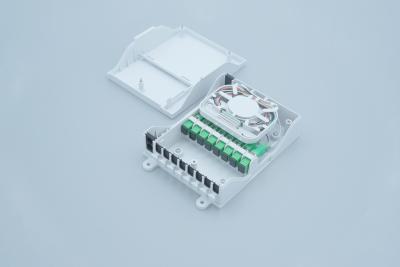 Китай Splitter PLC коробки 1x8 прекращения оптического волокна кабеля FTTH 12mm для CATV продается