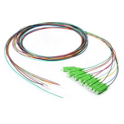 China 12 almacenador intermediario apretado del SC APC 900um de la coleta de la fibra del Fanout de la cinta del filamento en venta