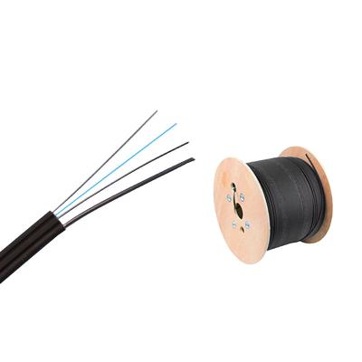 Chine L'interface de fibre de LSZH G657A2 FTTH câble 2 autosuffisants plats de FRP à vendre