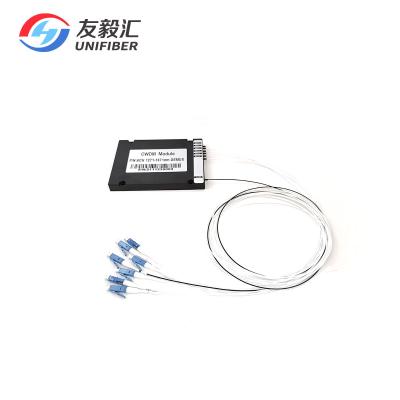 中国 繊維光学Mux Demuxの多重交換装置のCwdm Lc Upc 12チャネルDWDMモジュール 販売のため
