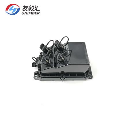 China SC APC FTTA Fiber Optic Termination Box FTTH 4 Ports With 1x4 Splitter for sale