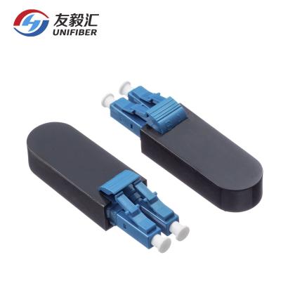 China Diâmetro ótico 0.9mm do LC UPC do único modo de cabo de remendo do verificador do laço de retorno à venda