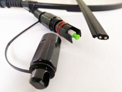 China Asamblea de cable plana de descenso de Toneable SST Optitap SC/APC 24AWG Pre-Connectorized 50F 75F 100F 125F 200F 300F en venta