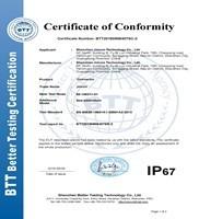 IP67 - Shenzhen Jnicon Technology Co., Ltd.