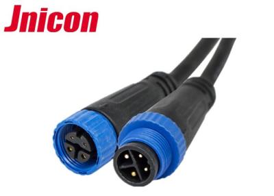 China Underground Male And Female Cable Connectors Waterproof 4 Pin For LED Strip for sale