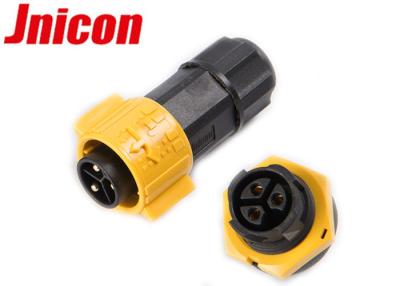 China 3 Pin IP67 Panel Mount Connector Corrosion Resistance With Electric Plug And Socket for sale