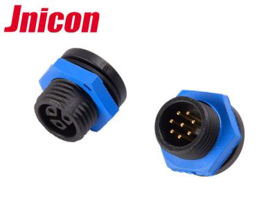 China 8 Pin IP68 Waterproof Data Connector Outdoor Lighting Screw Terminal for sale