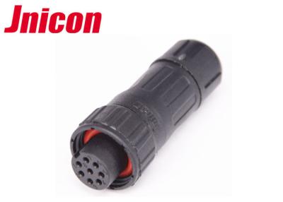 China PA66 Waterproof Circular Connector 8 Pin For Power And Data Transmission for sale