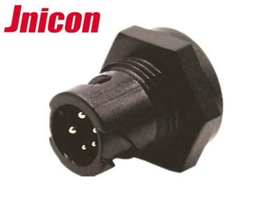 China Micro soquete impermeável preto do Pin da baioneta dos conectores circulares para a iluminação do diodo emissor de luz à venda