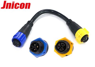 China IP67 Waterproof Quick Disconnect Wire Connectors For Power Cable Extension for sale