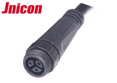 China LED Light XLR Waterproof Cable Connector M16 3 Pin 300V PVC / Nylon Material for sale