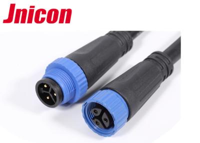 China Screw Locking Waterproof Data Connector 3 Pin Outdoor Sealed With Cable IP68 for sale