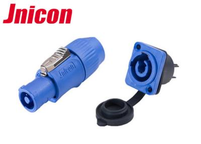 China Male And Female IP65 Waterproof LED Connectors 300V Power AC Plug And Socket for sale