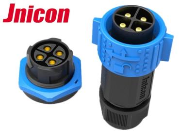China High Current Waterproof Plug Socket , Aviation 50A Circular Industrial Plug Socket for sale