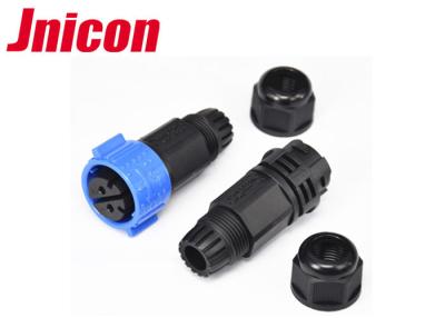 China Blue IP67 Power Connector 50A Quick Connect Self Locking Design For LED Equipment for sale