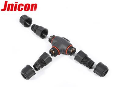 China IP68 Waterproof Cable Connector Screw Fixing , Waterproof Electric Cable Connectors for sale