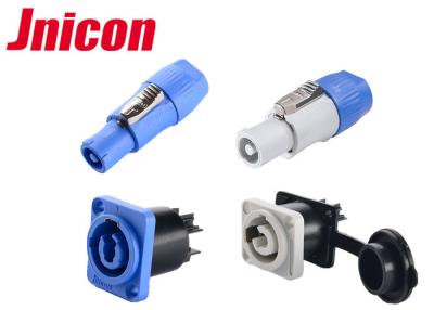 China 3 Pin PowerCon IP65 Waterproof Power Connector Male Female 20A For LED Screen for sale