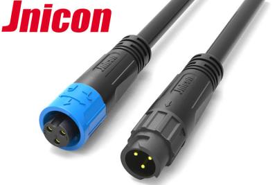 Chine Cable connecteur imperméable de Pin de la baïonnette 3, cable connecteur étanche hommes-femmes à vendre