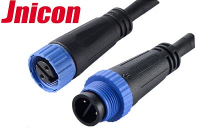 China IP68 2 Pin Waterproof Connector LED , M15 Connector Male Female CSA Standard for sale