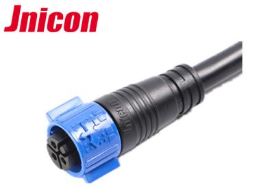 China Industrial IP67 Waterproof Connector , LED Light 3 Pin IP67 Connector for sale