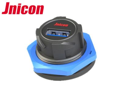 China Schnelles Getriebe-Signal wasserdichtes USB-Verbindungsstück-B Mikro-USB mit Overmold-Kabel zu verkaufen