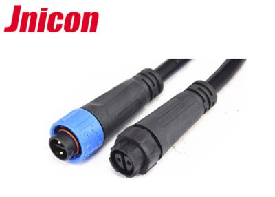 China Resistencia de impacto de la soldadura del cable de los conectores IP67 del alambre de la prenda impermeable del Pin M16 2 en venta
