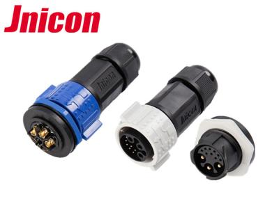 China M19 Electrical Waterproof Panel Mount Connector Wire 3Pin Connector IP67 For Outdoor for sale