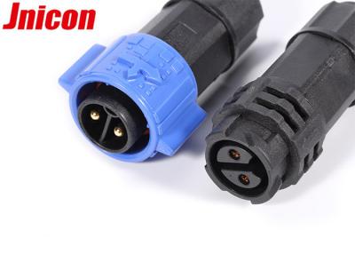 Chine 2 connecteurs imperméables de prise de Pin, connecteurs imperméables de prise de fil électrique à vendre