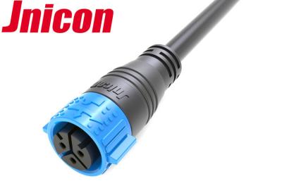 China 3 Pole Waterproof Plug Connectors Jnicon 50A PA66 Plastic With UL Certification for sale
