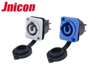 China Powercon Waterproof IP65 Plug Socket Jnicon Professional LED Screen Power Adapter for sale