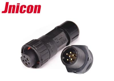 China Industrial M16 6 Pin Waterproof Connector IP68 Screw Locking High Performance for sale