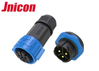 China Push Locking Waterproof Cable Connector , M25 50A PPA Pin Circular Connector for sale