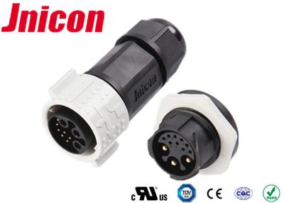China Plastic High Current Waterproof Connectors 500V 2 Phase Molded Cable For Power en venta