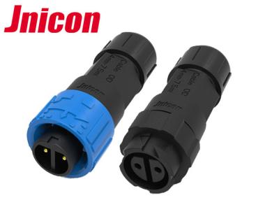 China Push Locking 10A Waterproof Connectors 2 Pin Wire To Wire Cable Plug Easy Installation for sale