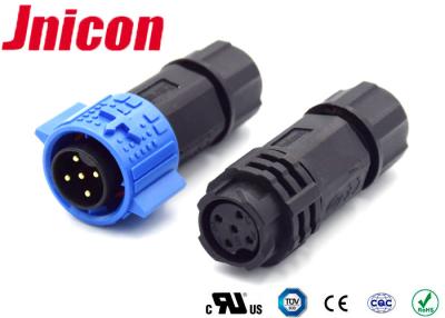 China IP67 5 Pin 300VAC 20A Waterproof Male Female Connectors M19 for sale