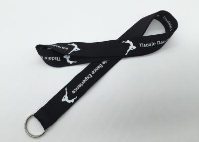 China popular  Personalized  logo silk screen neck lanyard with split ring for sale