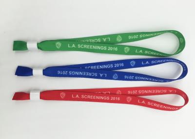China 10 Mm Heat Transfer Custom Wrist Band For Advertising / Office / Exhibition for sale