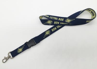 China 2x90CM Black Green Color Custom Woven Lanyards For Promotion Gifts for sale