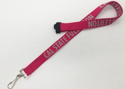 China Silk Screen Printing Fashionable Custom Woven Lanyards For Exhibition / Event for sale